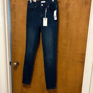 416. Good American Dark Blue Skinny Jeans